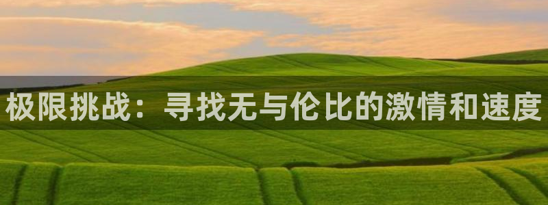 利记官方正版app娱乐代理怎么样：极限挑战：寻找无与