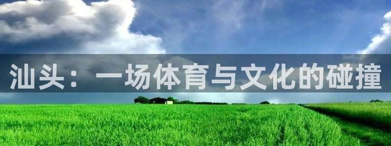 利记官网下载平台是正规平台吗：汕头：一场体育与文化的碰撞