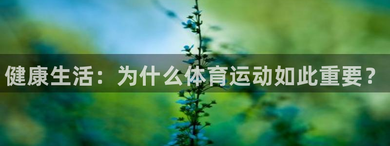 利记科技：健康生活：为什么体育运动如